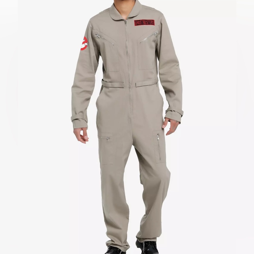 Unisex Our Universe Ghostbusters Jumpsuit Costume Halloween Cosplay